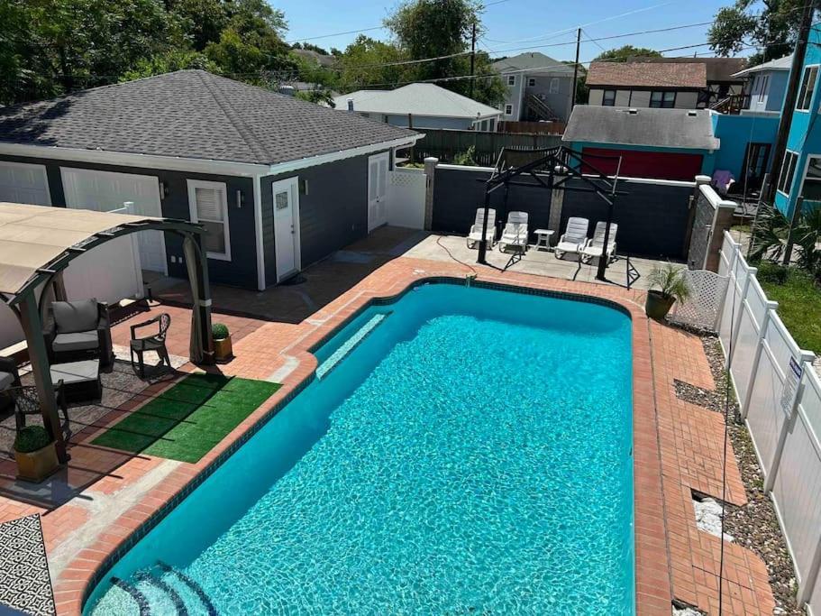 Ocean View With Pool Casa De Joy Dos Upstairs Unit Villa Corpus Christi Exterior photo